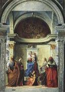 Gentile Bellini Zakaria St. altar painting oil painting artist